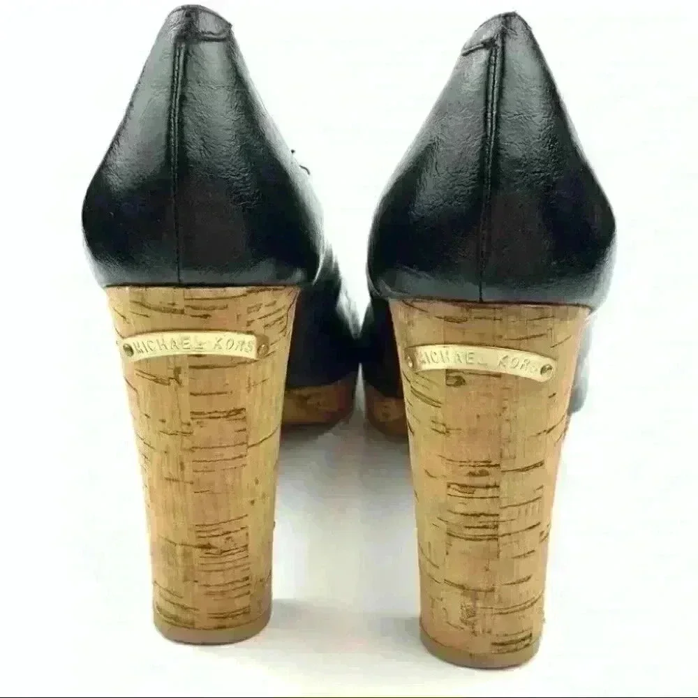 Michael Michael Kors platform heels size 7.5 black
